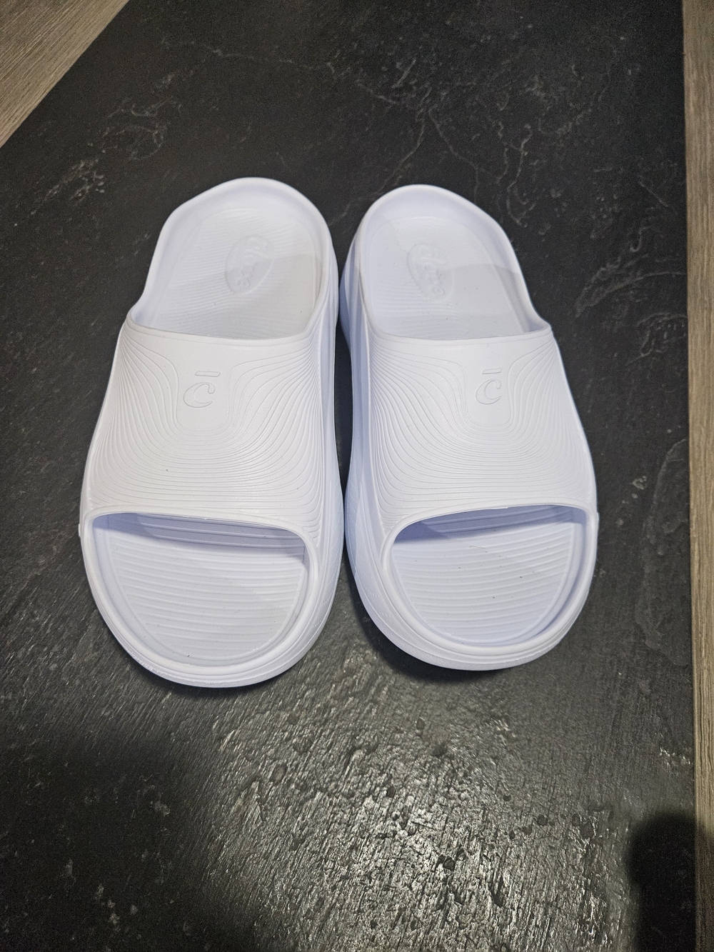 Clove Light Blue Supercush Recovery Slides - W9